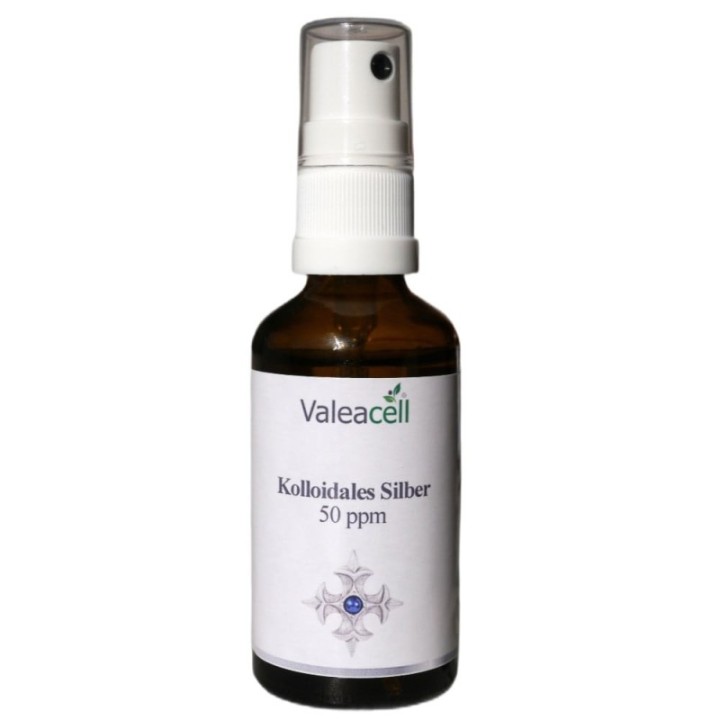 Colloidal silver 50 ppm - Pure silver colloid in premium quality - 2 Home of Valeacell Health ProductsColloidal silver 50 ppm - 
