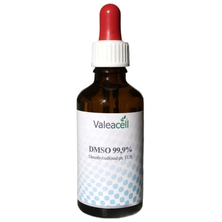 DMSO 99% Ph. EUR. | Valeacell - 1 Home page dei prodotti per la salute ValeacellIl DMSO (dimetil solfossido o anche noto come su