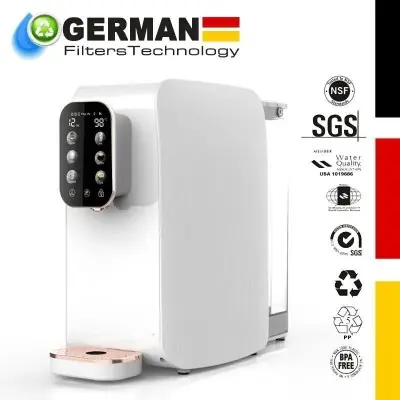 Premium Osmoseanlage mit Heißwasser-Funktion 3-in-1 System: Kalt-, Warm- & Heißwasser | Ohne Wasserkocher - 1 WasserprodukteWarm