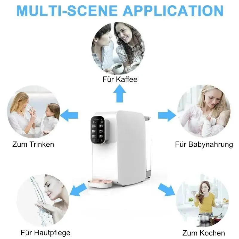 W12 Vielseitige Anwendung - Kaffee, Trinken, Babynahrung, Hautpflege, Kochen