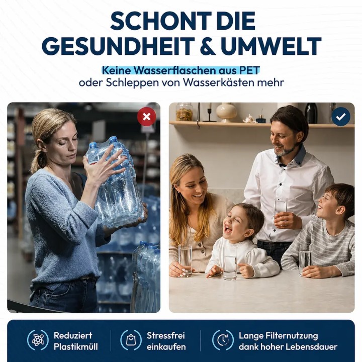 AORA GT600 Umkehrosmose-Wasserfilter - Sauberes Osmosewasser direkt au