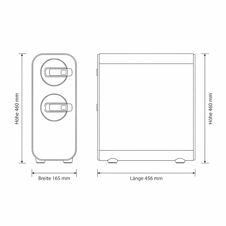 Filtro a osmosi AORA GT800 - High-Flow senza serbatoio