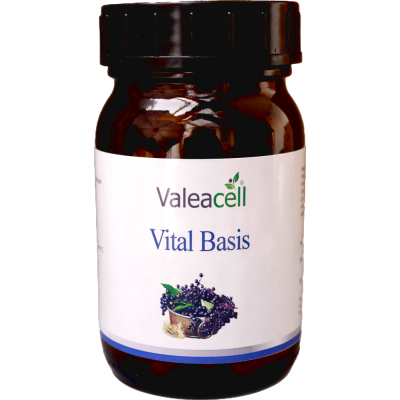 VITAL BASIS | 90 cápsulas en vaso ámbar | Valeacell