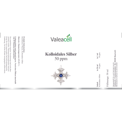 Koloidní stříbro | Valeacell Label