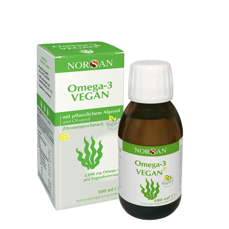 Omega-3 Vegan - citronová příchuť