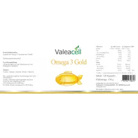 Omega 3 Gold | 90 Kapseln | Valeacell