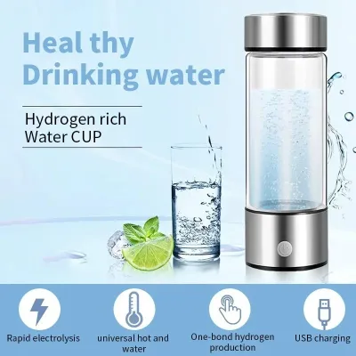 420 ml hydrogen-rich water cup, electric hydrogen-rich water generator, bottle, titanium quality filter, portable