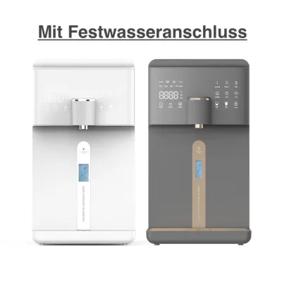 AURA W23 | Sistema a osmosi inversa da banco con ionizzatore di idrogeno e funzione acqua calda