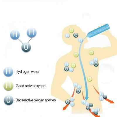 Generador de hidrógeno - Ionizador de hidrógeno 420ML