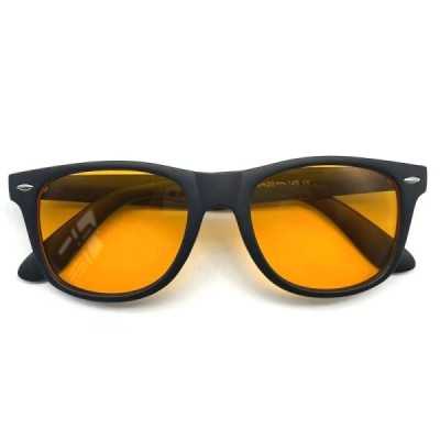 VIVIBEE Klassische quadratische Gaming-Brille mit blauem Licht, blocki