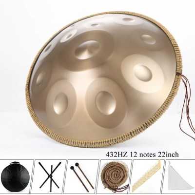 Handpan 432Hz 9 not 22 Zoll Yoga Meditation Musik Instrumente