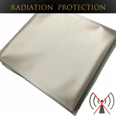 5G EMF RF Blockieren Stoff für E-magnetische Abschirmung Wirksamkeit Fest Plaid Kupfer Tuch