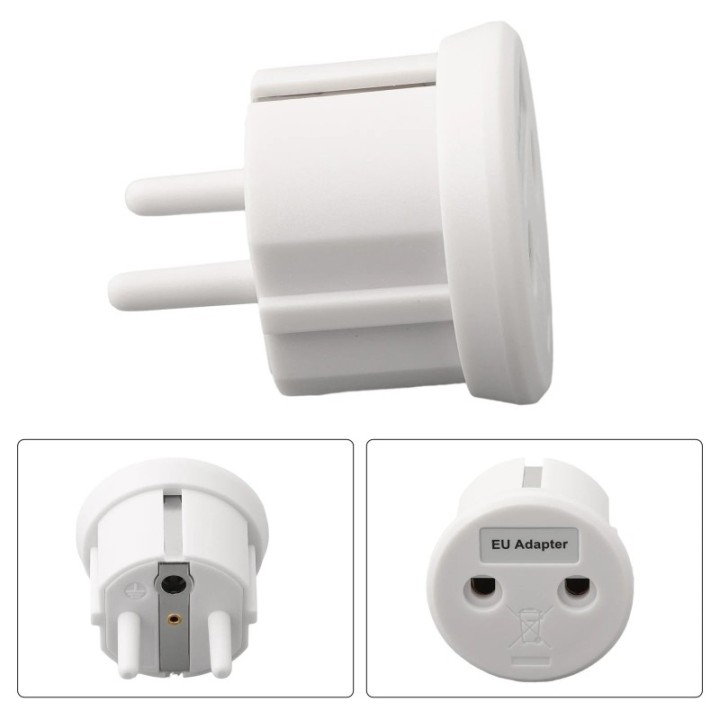 Earthing plug, antistatic, Plug, 5 cm, antistatic, conductive braided yarn, EU plug, earthing rod, power tools, Er