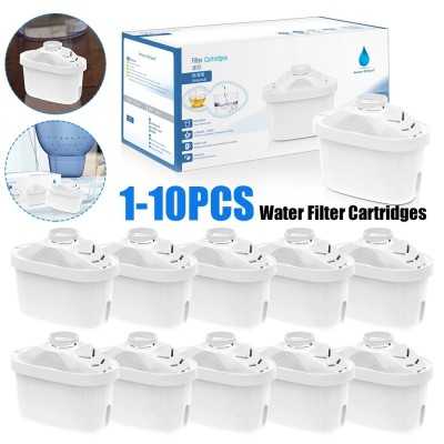 1-10 Stück Wasserfilterpatronen kompatibel mit Brita Maxtra – Für kalkfreies, reines und frisches Wasser - 9 WasserprodukteSiche