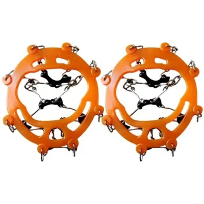 Outdoor Winter Wandern Klettern Schnee Spikes Steigeisen Stollen Kette Krallen Griffe Stiefel Abdeckung Eis Greifer Spike für Sc