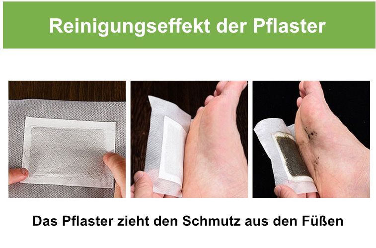 Reimigungseffekt der Detoxpflaster